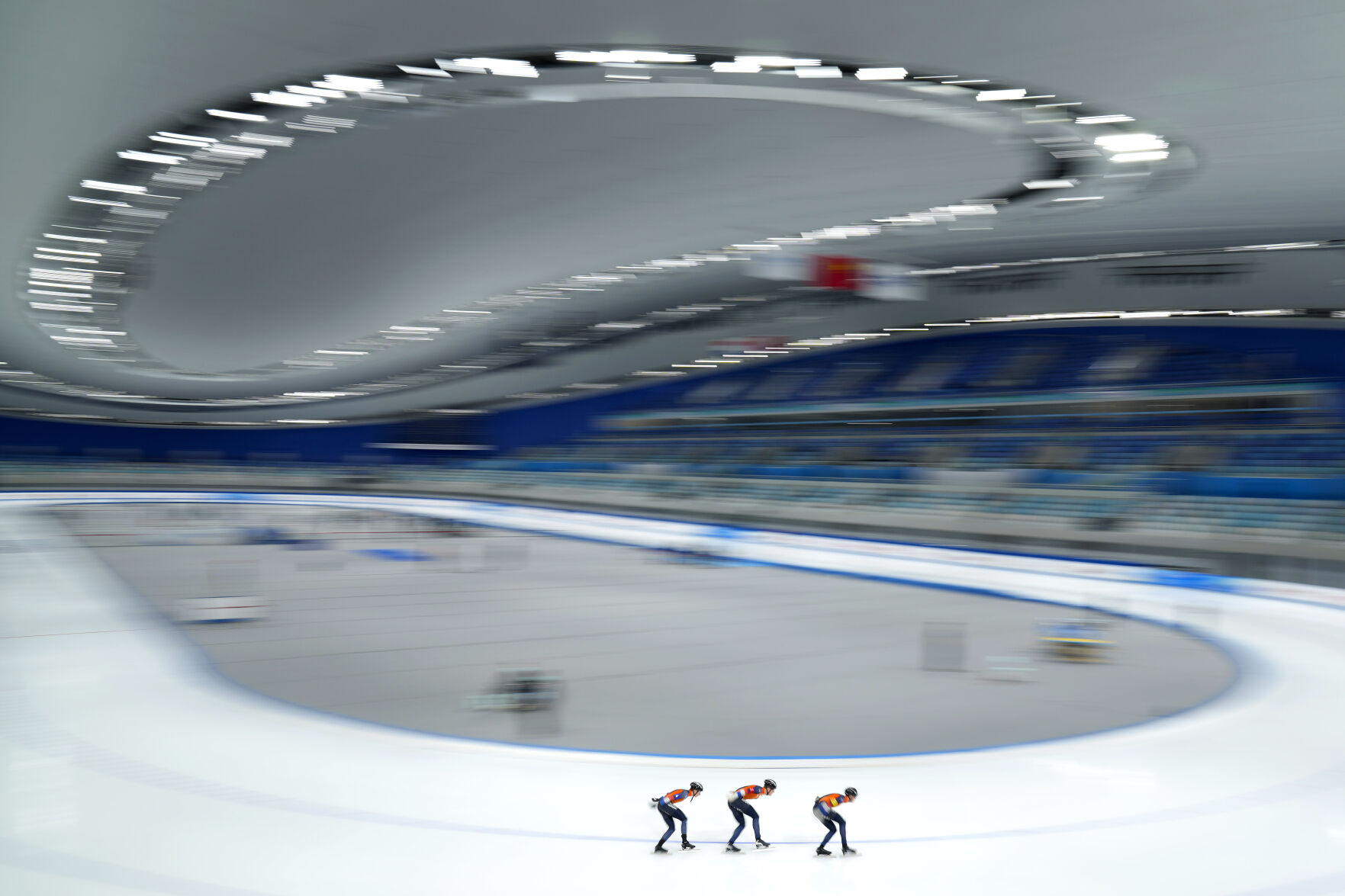 APTOPIX China Speed Skating China Open